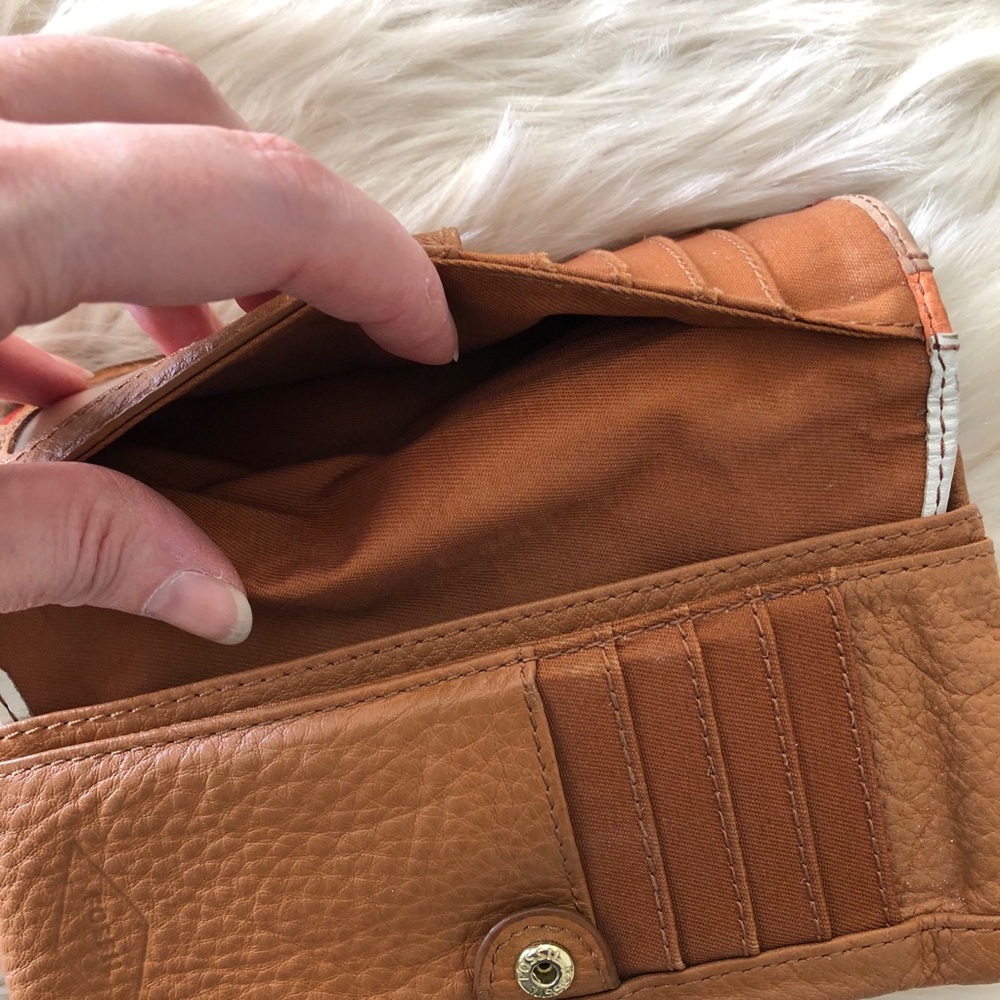 Fossil Multi Stripe Pebble Leather Wallet - image 5